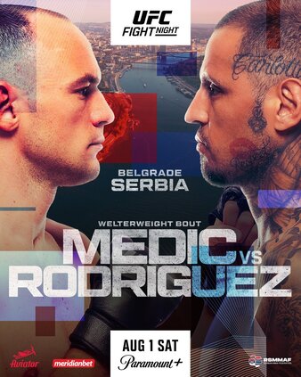 UFC Brataslava: Medic vs Rodriguez Preview and Predictions